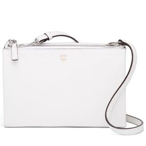MCM Park Ave Milla Double Zip Crossbody Bag